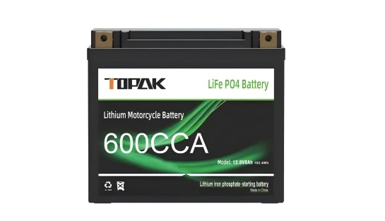 Motorcycle Starter Battery 600CCA
