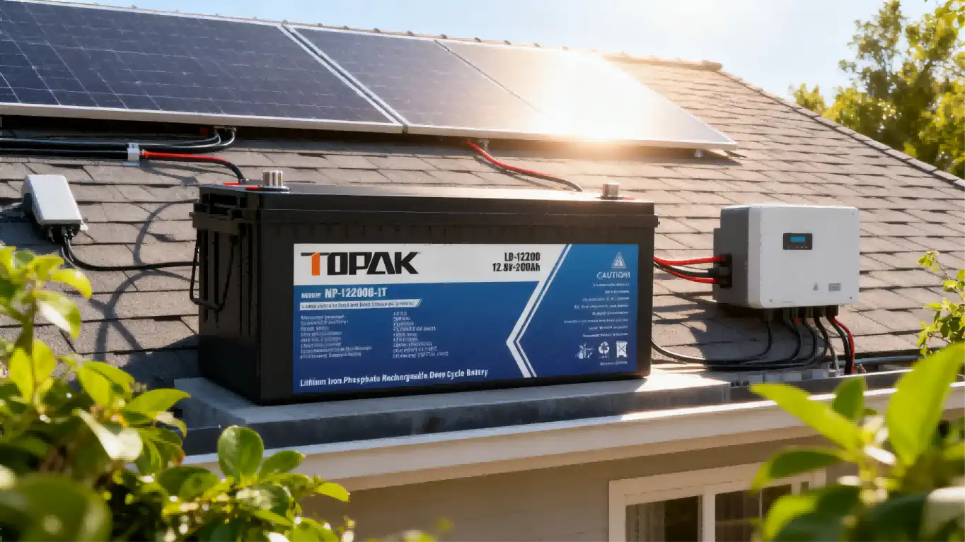 12V 200Ah lithium iron phosphate battery