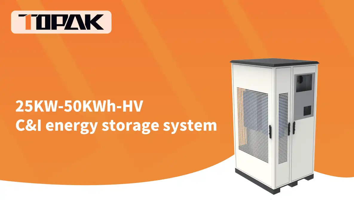 25KW-50KWh-HV C&l energy storage system